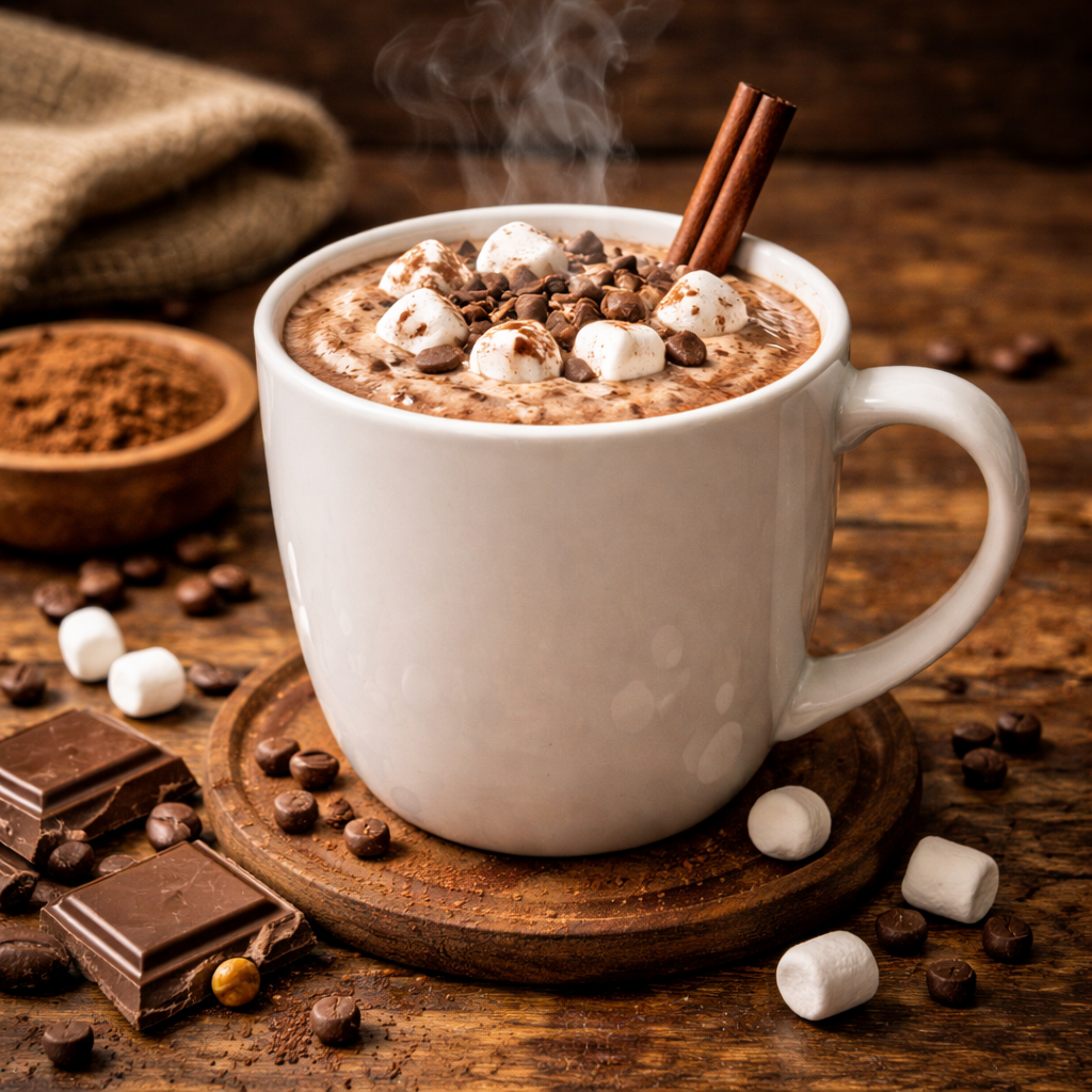 Cokelat Susu Panas